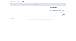 Desktop Screenshot of damask.com